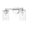 Z-Lite Thayer Vanity, 2-Light, 16 In.W x 5.75 In.L x 8.75 In.H, Chrome /Clear 742-2V-CH - alternate 1